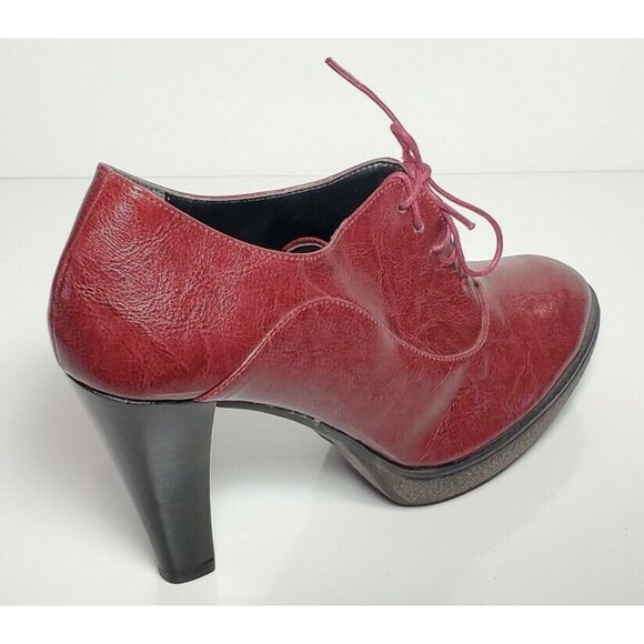 PRIMADONNA COLLECTION WOMEN SIZE EURO 40 MAROON  4 IN HEELS  NEW / BOX 03725 - Picture 7 of 12